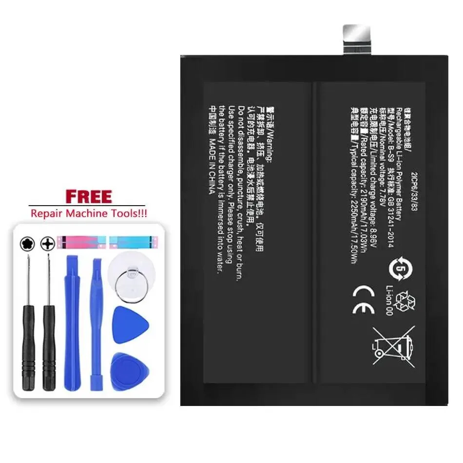 

Mobile Phone Battery Lightweight 2250Mah B-S9 For Vivo Iqoo Neo 5S 9SE