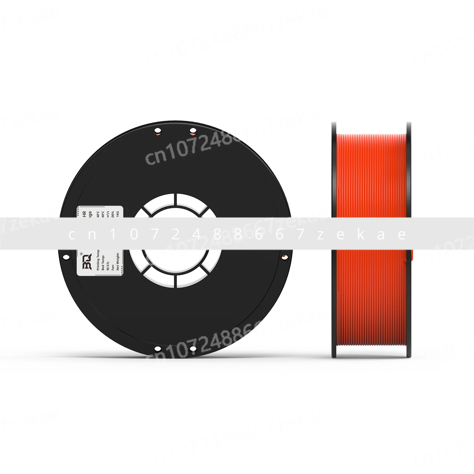 كرة سلة مطبوعة ثلاثية الأبعاد متعددة الحجم PLA-HR بدون هواء 1.75 ملم صديقة للبيئة للحد من الضوضاء هدية عيد ميلاد #5