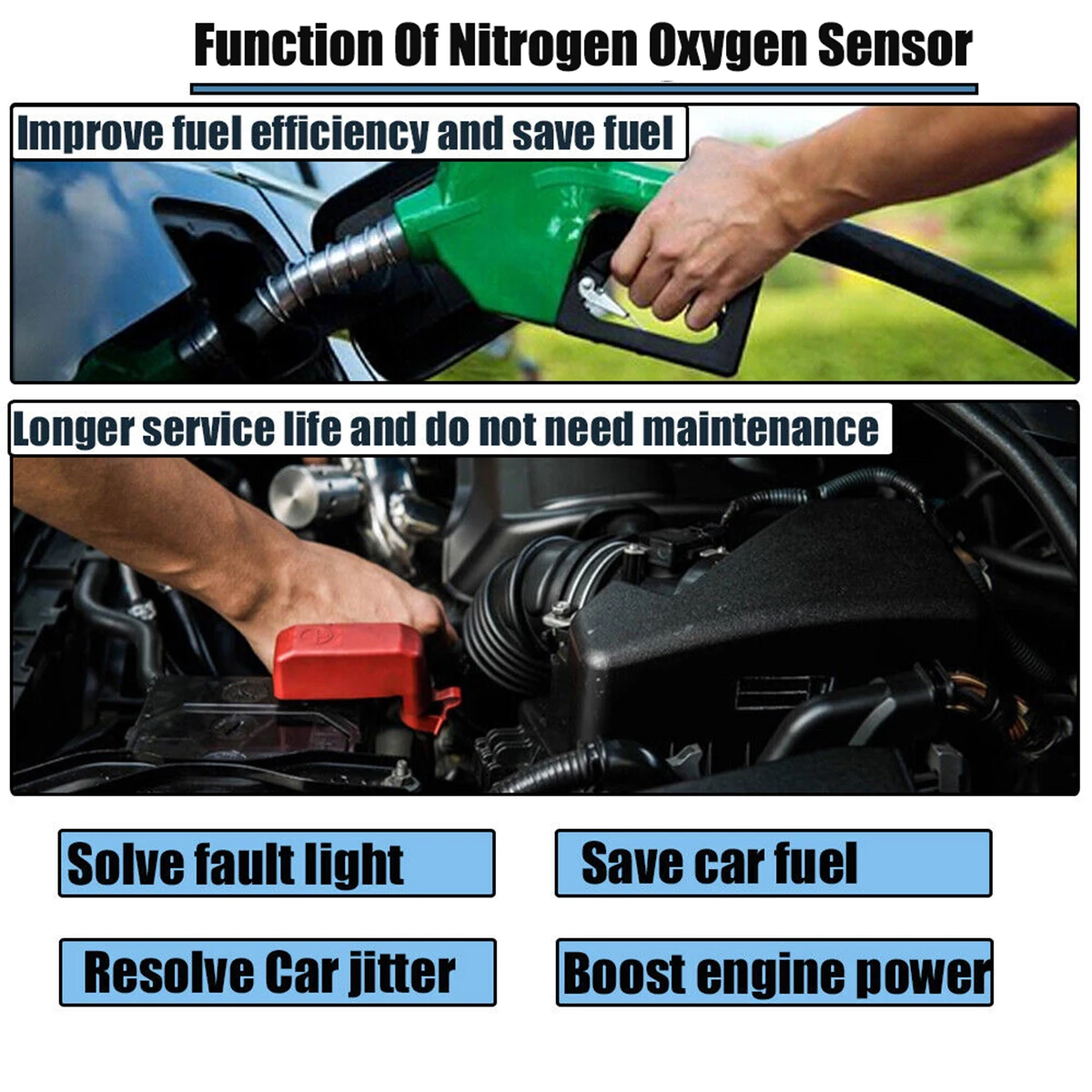 5462436 Stikstofoxide Nox Sensor Voor Cummins 5462436rx 2871979 4984577 2 894940 2894940rx