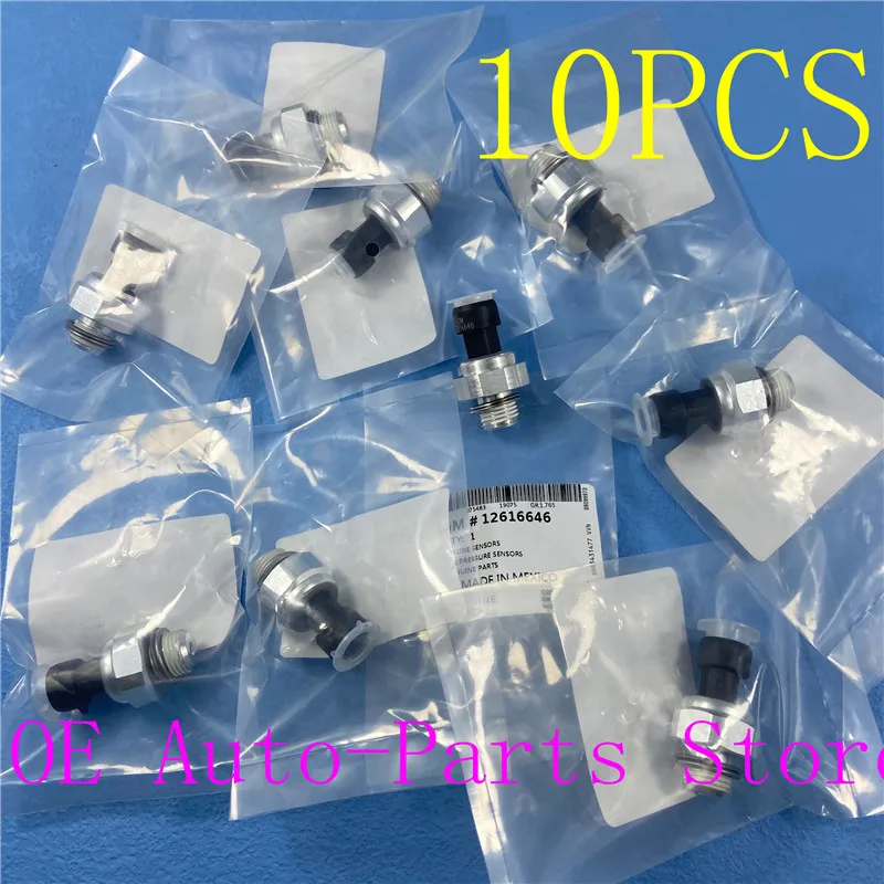 10PCS Engine Oil- Pressure Sensor Sender Switch For Buick Chevrolet Cadillac CTS Trailblazer Tahoe GMC Hummer H2 12616646