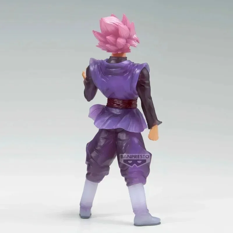 Bandai Originele BANPRESTO Anime Dragon Ball Clearise Super Saiyan Rose Goku Zwart PVC Action Figure Model Collectible Speelgoed