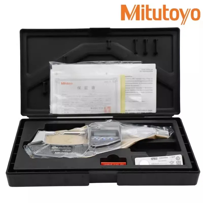 Mitutoyo Indicating Micrometers Range 0-25mm Dial Reading 0.001mm Dial Indication Accuracy 1µm 510-121/122/141 523-121/122/141