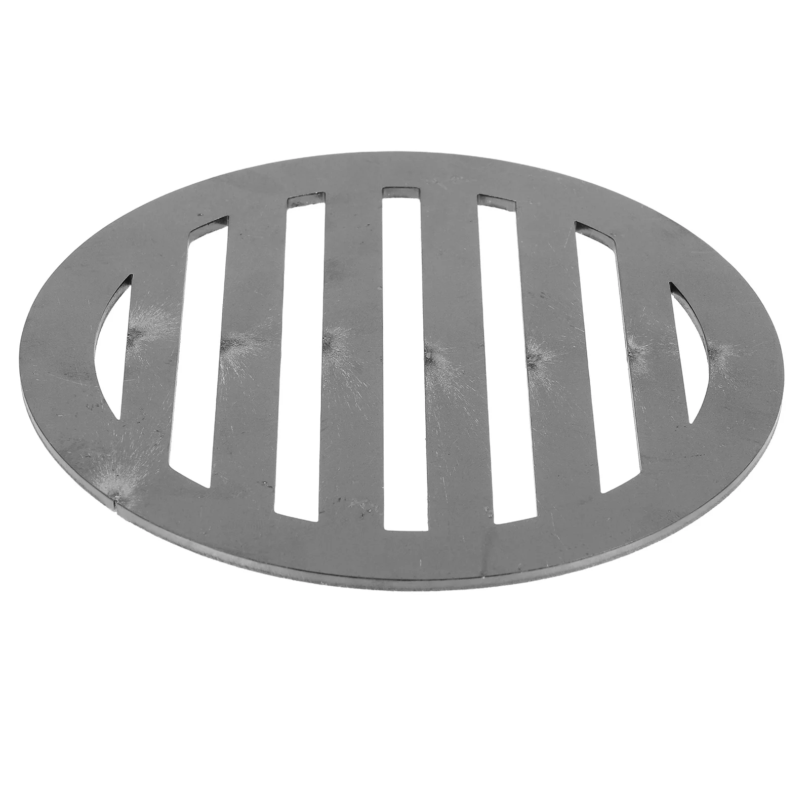 

1pc Round 145Mm Iron Charcoal Grill Plate For Bbq Replacement Grates Camping Cooking Grilling Accessories Iron Charcoal Grill