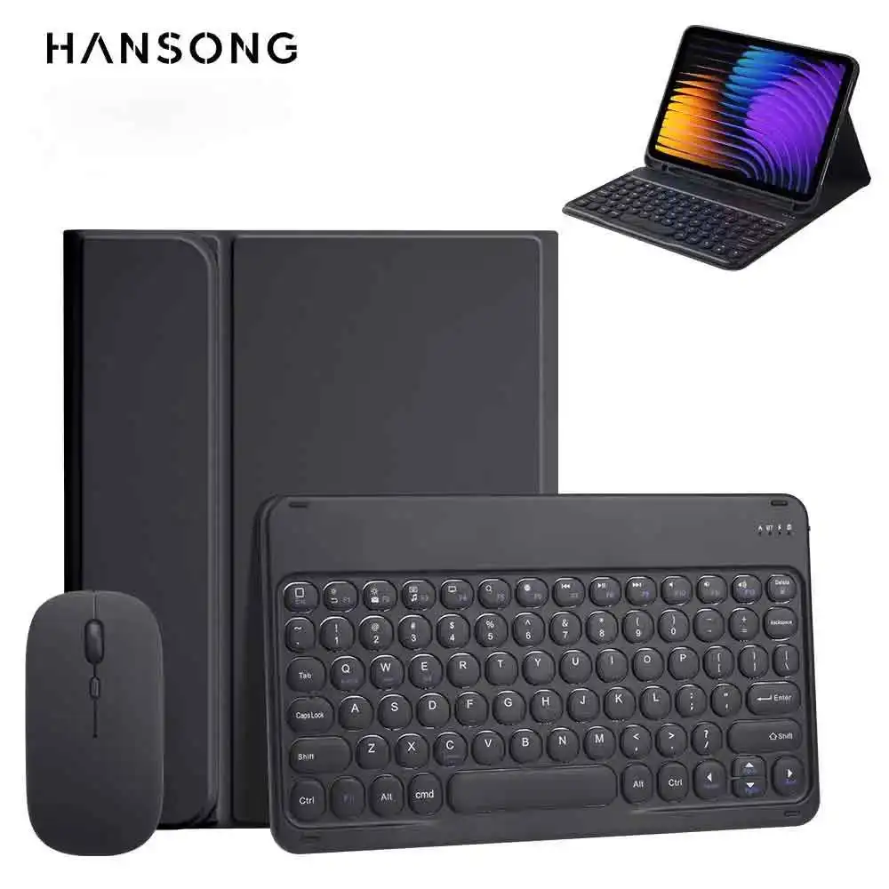

Keyboard Tablet Case For Samsung Galaxy Tab S6 Lite 10.4 S7 S8 S9 11 S9 FE S10FE 11in S7+/S8+/S9+/S9 FE+/S10 Plus 12.4 A8 Cover