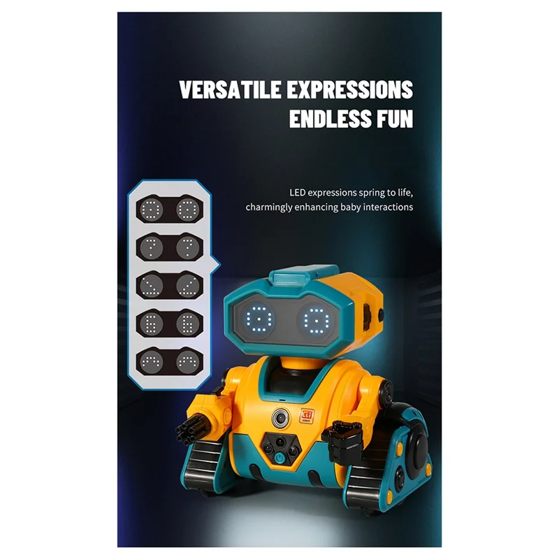 ABWE-ذكي RC روبوت 2.4G التحكم عن بعد التفاعلية الرقص لفتة الاستشعار التعريفي الموسيقى روبوت هدايا عيد أ