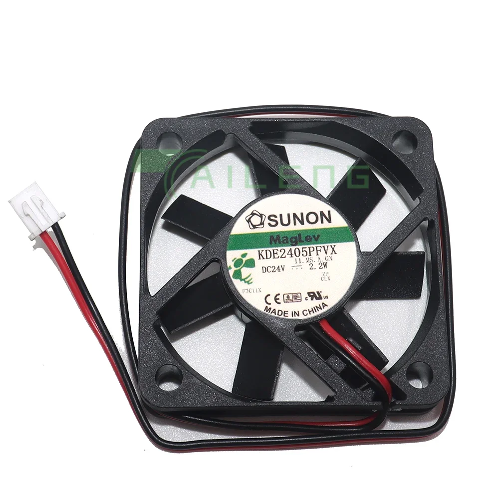 5CM KDE2405PFVX DC 24V 5010 50*50*10MM 2.2W 2선 냉각팬