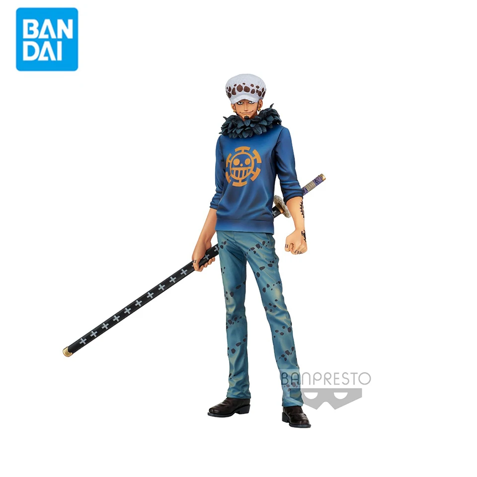 Фигурка трафальгара, 26 см, фигурка права, оригинальная, Подлинная бандаи, Banpresto, цельная кукла, игрушки для рождественских подарков
