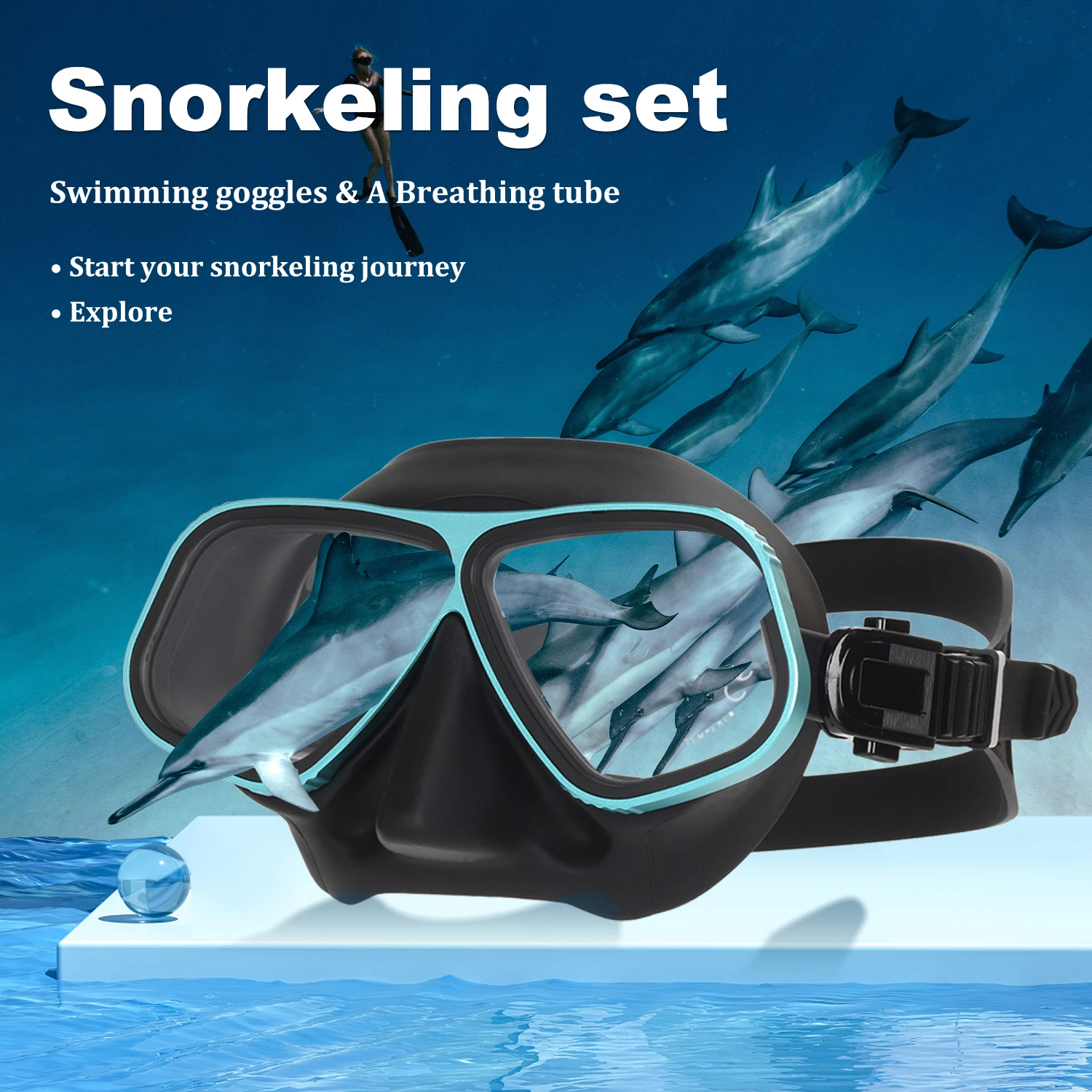Swimming Glasses An Aluminum Frame Similar to Apollo's Free Diving Mask Can Be Configured Eye Degree Mask Eyeglasses Snorkeling