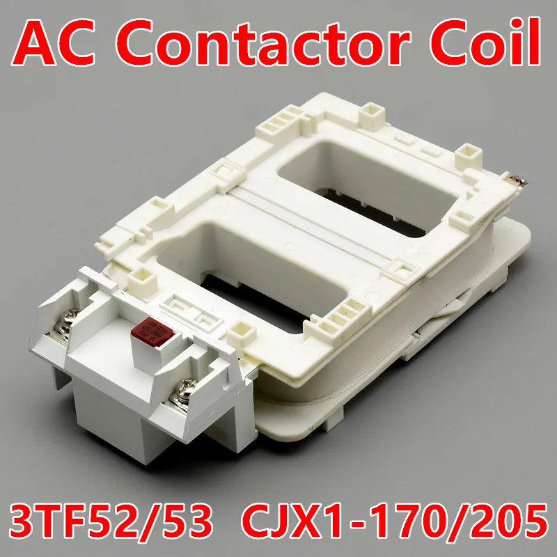 

AC Contactor Coil For 3TF52 3TF53 CJX1-170/22 CJX1-205/22 220V 380V 110V Contactor Voltage Control Coil