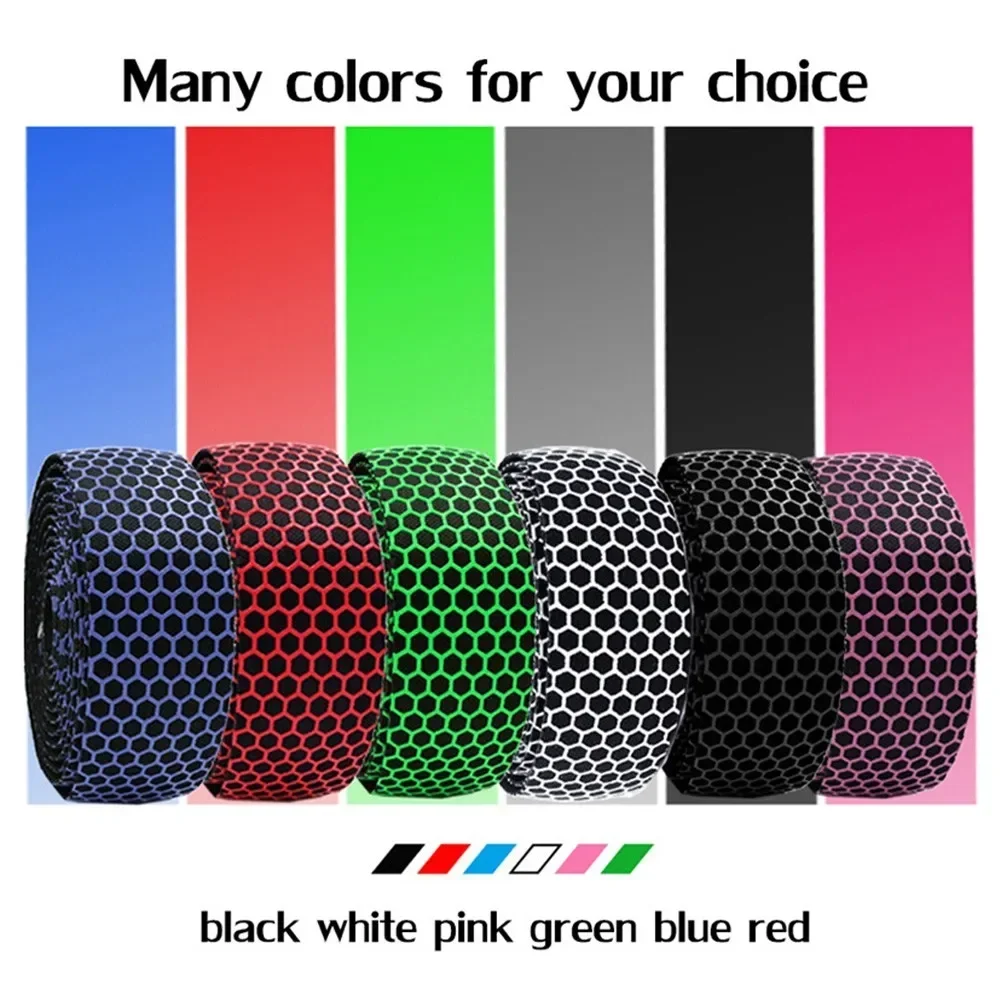 

1 pair MOTSUV Bicycle Handlebar Tape Road Bike Silica Gel Tape EVA Soft Breathable Bike Bar Tape Fixed Gear Belt Cycling Access