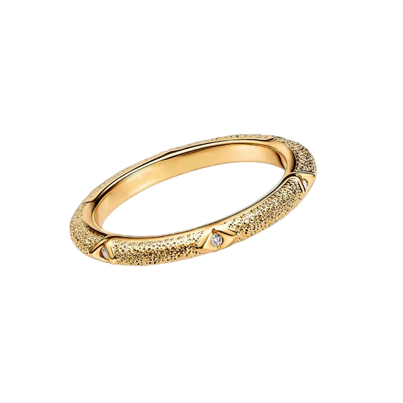 Women's 925 Silver Double Love Butterfly Gold Ring