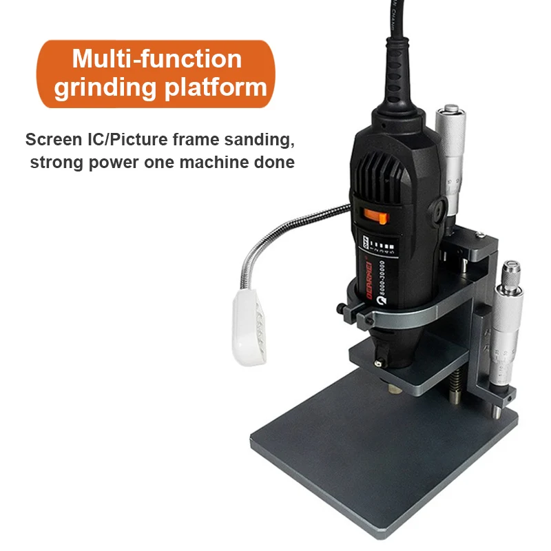 Multifunctional  LCD Screen  IC Chips Grinding Machine for Mobile Phone Maintenance  Camera Rings Hard Disk Polishing Tool