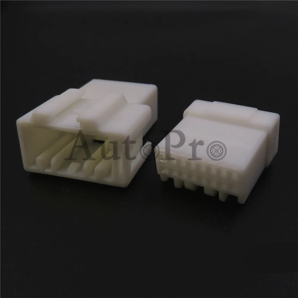 1 Set 16 Hole 6098-4339 6098-4333 Miniature White AC Assembly Connector Auto Steering Wheel Wiring Multifunctional Socket