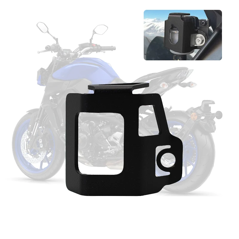 For Yamaha MT-09 Tracer 900 XSR FZ09 FJ09 2014-2021 2019 2020 Motorcycle Rear Brake Pump Fluid Reservoir Oil Cap Guard Cover