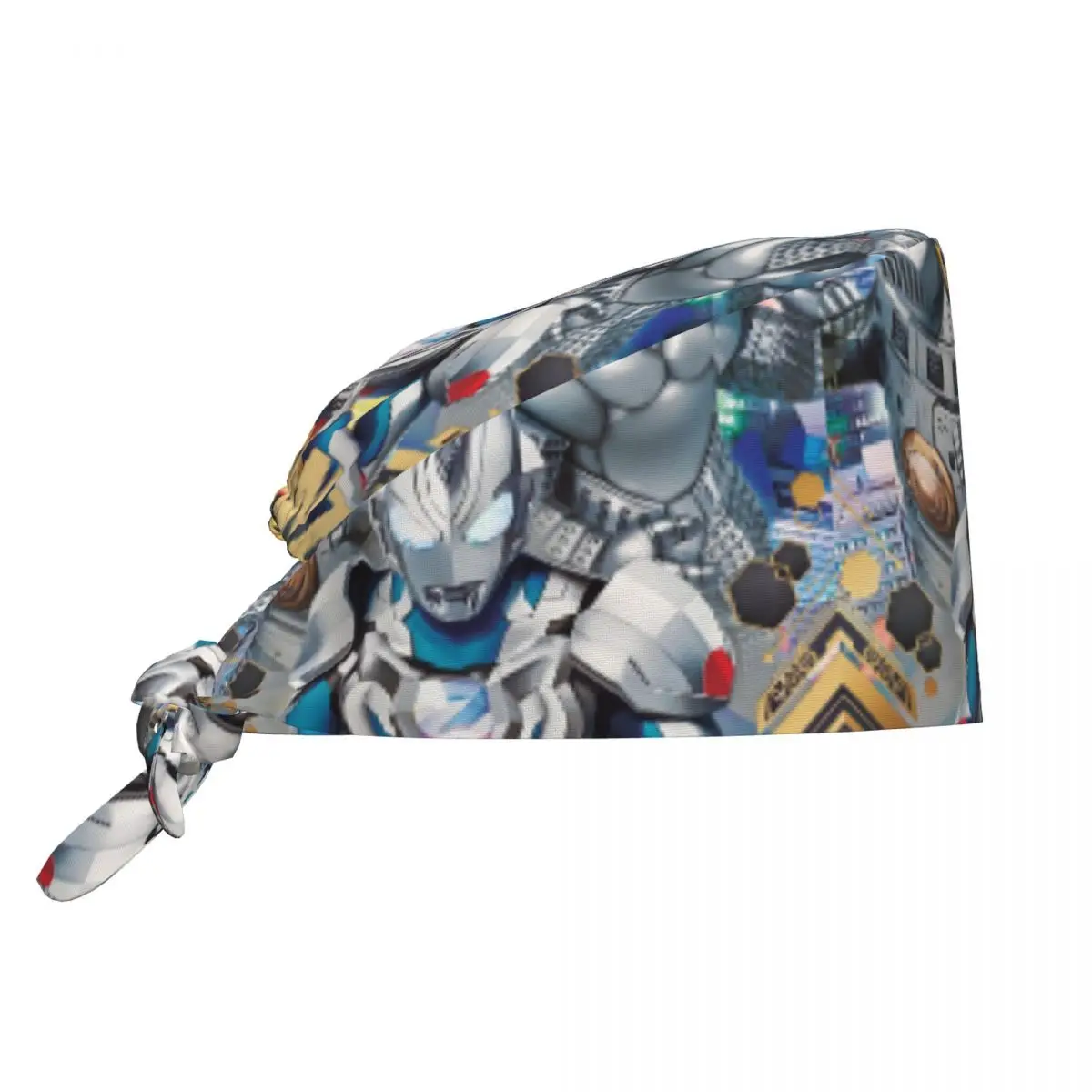 

Регулируемая рабочая шапка с героями мультфильмов U-Ultramanes, мужская хирургическая шапка с воспоминаниями детства, скраб для кормления, кепка для хирурга для медсестры