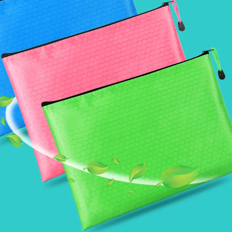 5Pcs A3 Document Zak A4 Rits Zak Pen Zak Waterdichte B4 Bestand Mappen Informatie Tas Student Test Papier Opslag tas Briefpapier