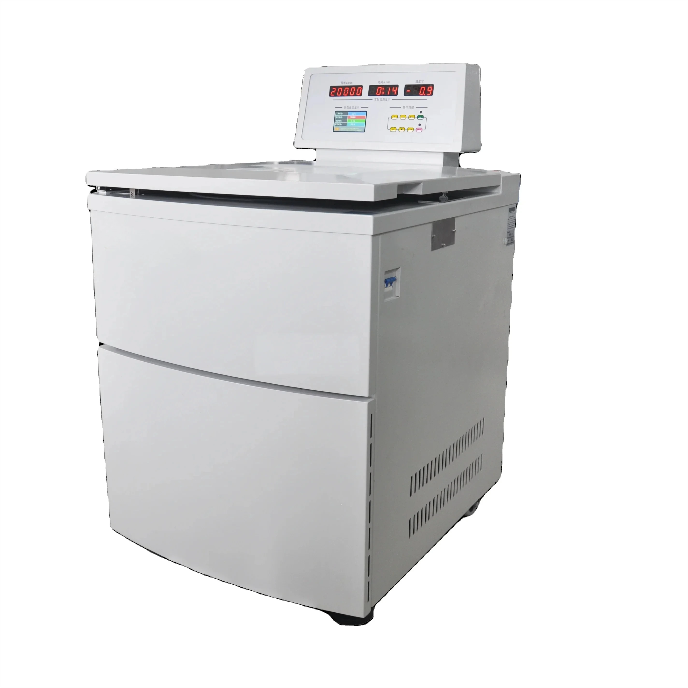 CFH2500R高速遠心分離機 25000r/min 大容量4000ml 血液バンク冷蔵庫遠心分離機に最適