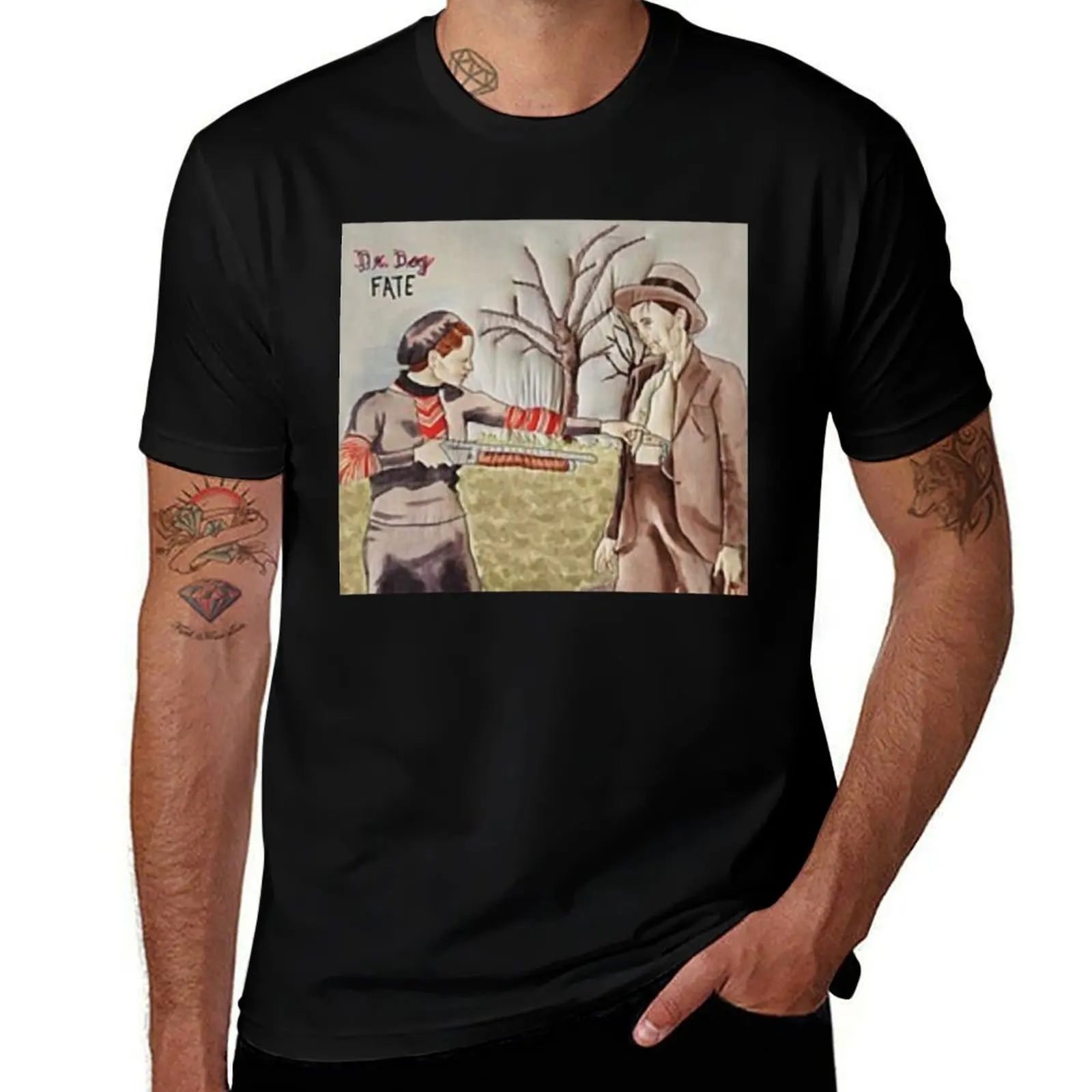 

Dr.Dog Fate T-Shirt cotton graphic tees anime t shirts shirts graphic tees fitted t shirts for men
