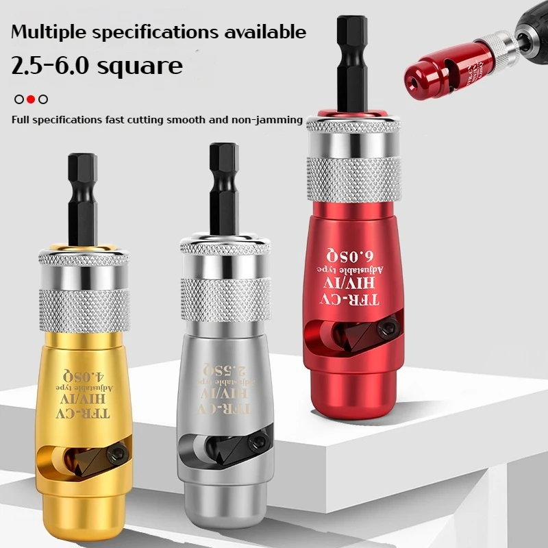Electric drill to cable stripper Zinc alloy 2.5/4/6 square cable stripper Three specifications of power tool accessories