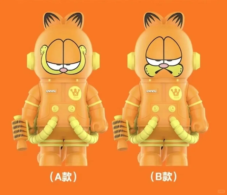 

Коллекция POP MART MEGA SPACE Molly 400% Гарфилд, милые коллекционные игрушки, подарки-сюрпризы на день рождения