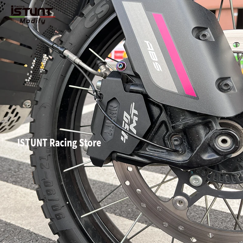 For CF MOTO 450 MT 450MT 2024 - 2027 Motorcycle Accessories Front Brake Caliper Guard Front Brake Caliper Protective Cover
