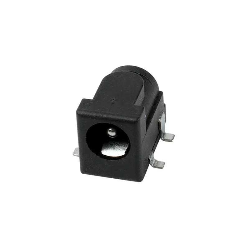 SMD DC-005 DC-050 DC Power Jack Socket Connector DC005 5.5*2.1mm 5.5*2.5mm 2.1 / 2.5 socket Round the needle Black