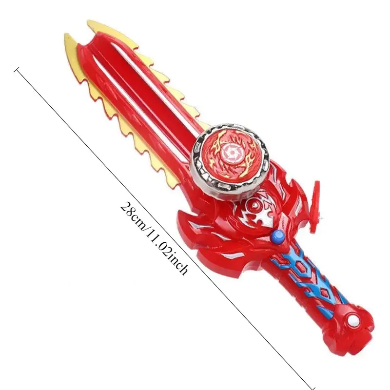 New sword-shaped Gyroscope toy Sword Launcher Spinning Top multiplayer interactive game Battle Gyro Boy Toy
