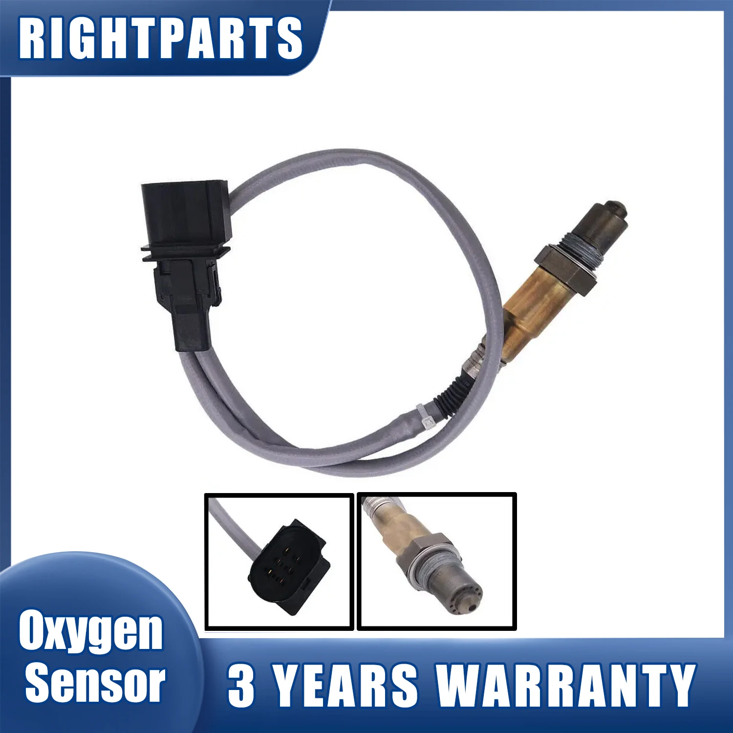 

RIGHTPARTS Car O2 Oxygen Sensor 11787512985 0258007146 For BMW 120i 320i 735i 735Li 745i 745Li For BMW Automotive Sensor