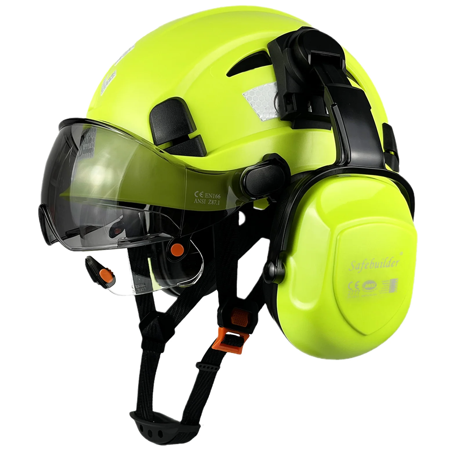 carbon-fiber-pattern-safety-helmet-with-goggle-visor-industrial-work-construction-hard-hats-visor-ce-en397-abs-caps-for-engineer