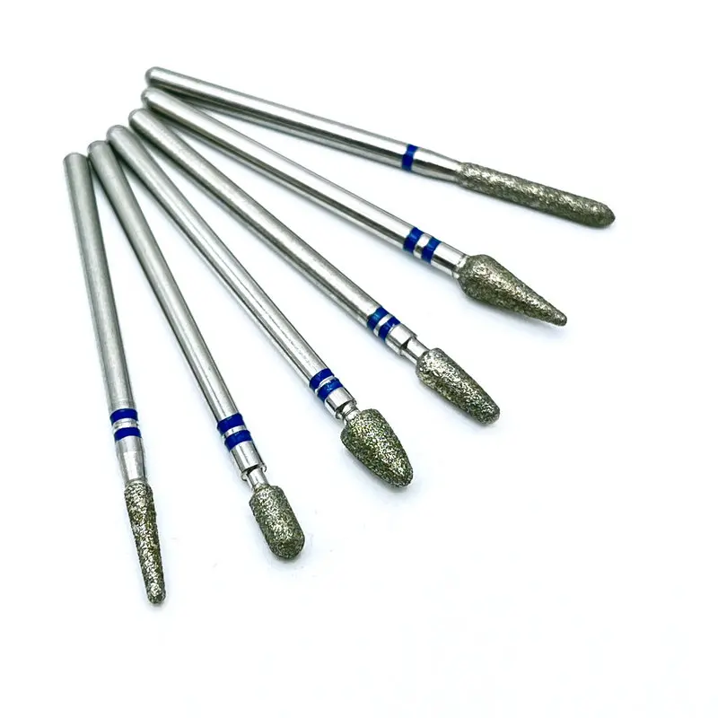 หัวเจียรเล็บเพชร 1 ชิ้น สำหรับเครื่องเจียรเล็บ อุปกรณ์เสริมสำหรับเครื่องทำเล็บ ขัดหนังกำพร้า ตัดเจล