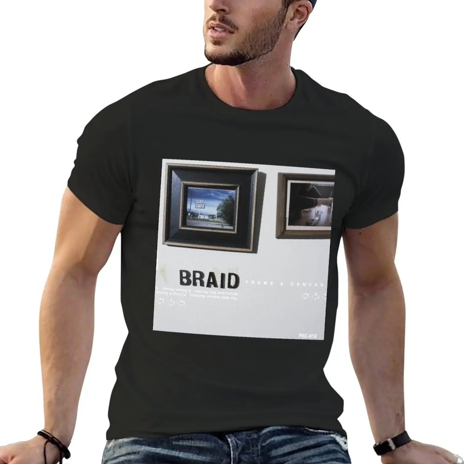 Braid - Frame & Canvas T-Shirt tops anime t shirts plus size clothes workout shirts for men