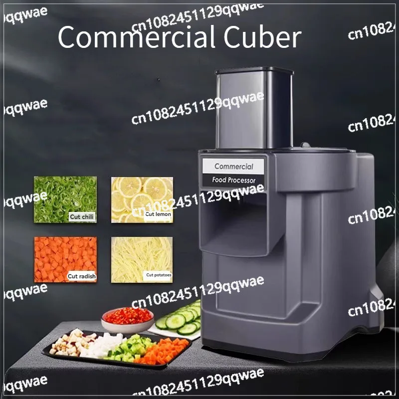 

Electric Vegetable Cube Cutting Machine Automatic Slicer Grinder Dicing Machine Fruit Slicer Food Processor