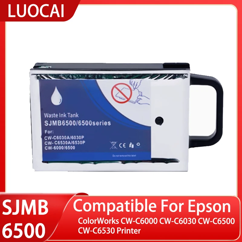 LUOCAI SJMB6000 SJMB6500 C33S021501 Maintenance tank Waste Ink box For Epson ColorWorks CW-C6000CW-C6030CW-C6500CW-C6530 Printer