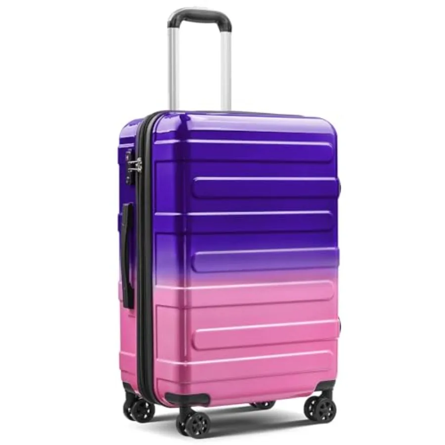 

Carry on Luggage 22x14x9 Airline Approved, Expandable 20 Inch Hardside Suitcase with Wheels TSA Lock, PC+ABS Lightweight Carry