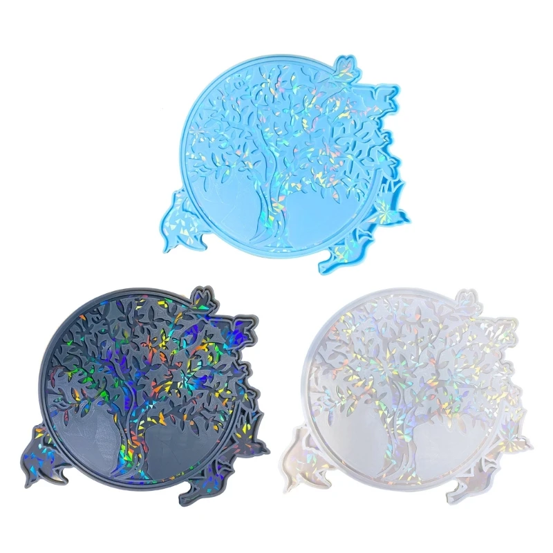 

Y1UB Wall Sticker Crafts Decoration Mold Epoxy DIY Craft for Home Decor