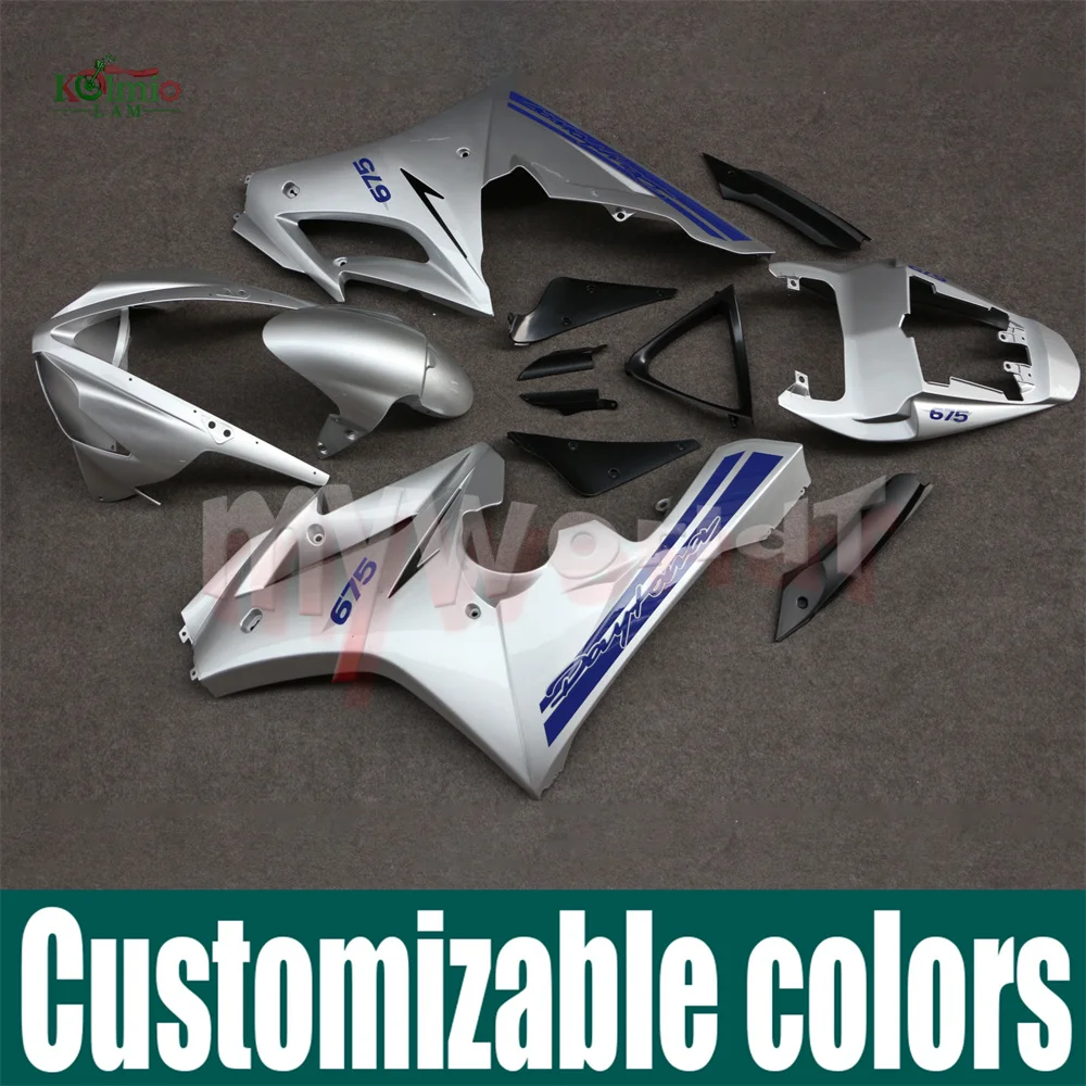 Customizable Fit For Triumph Daytona 675 2009 - 2012 Motorcycle Accessories Fairing Bodywork Panel Kit Set 2010 2011 09 10 11 12