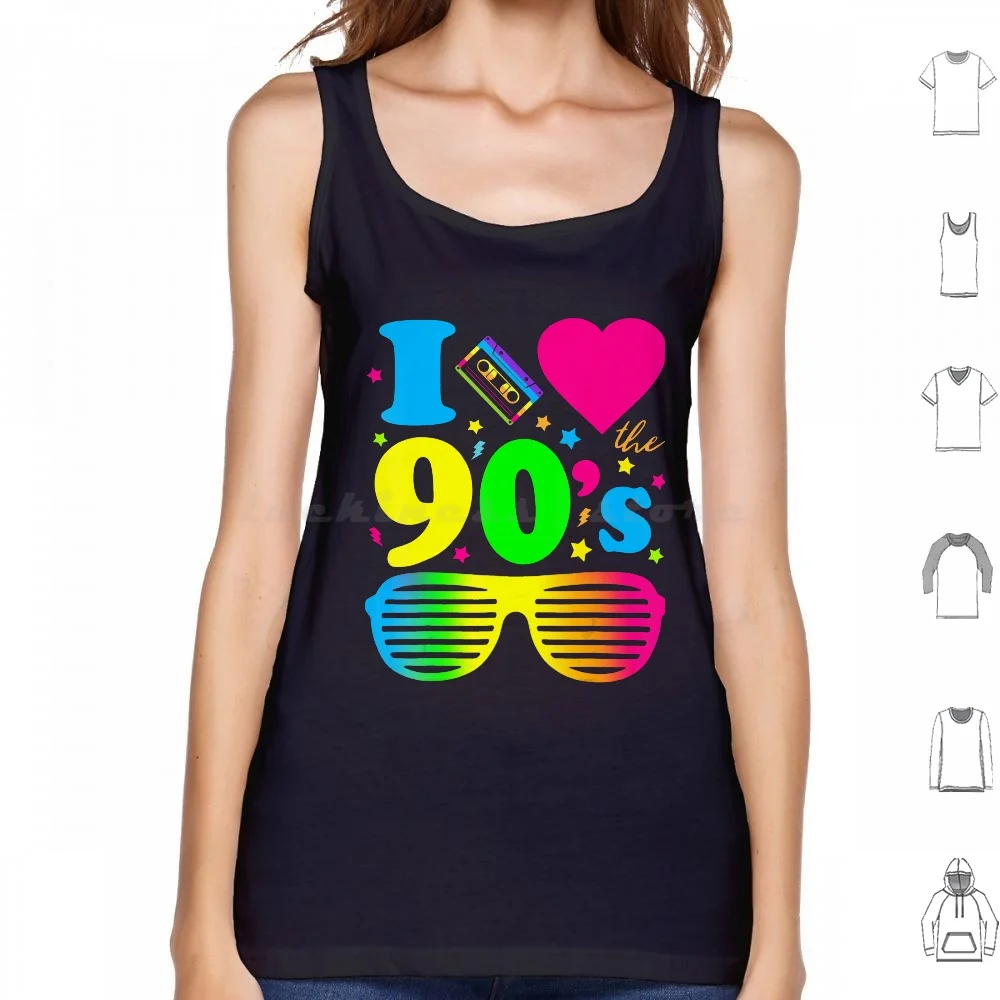 1990'S 90S Tshirt I Heart The Nineties Tee Tank Tops Print Cotton Helmet Depp Animals Juice Choice Dead Hellfire