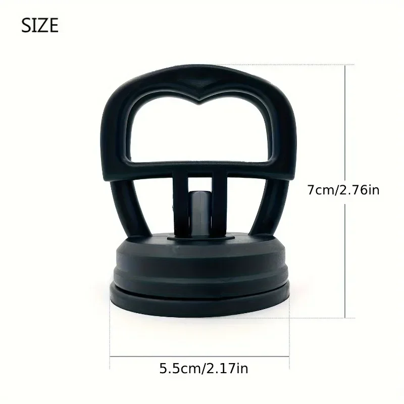 Kompaktowa przyssawka do ściągania wgnieceń samochodowych - gumowe narzędzie do usuwania paneli nadwozia do łatwej naprawy pojazdów, idealna do biwakowania i pieszych wędrówek