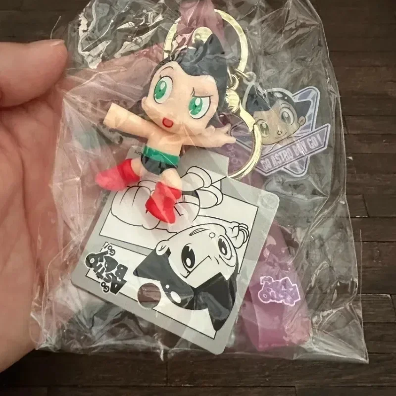 Original Japan Astro Boy Action Figure Keychain 4pcs Set