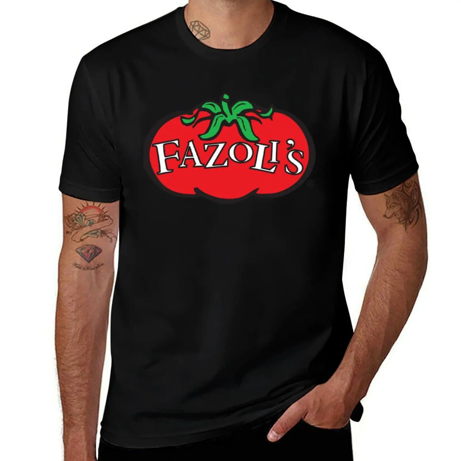 Fazolis Resto T-Shirt Big and Tall Solid Color T-Shirt