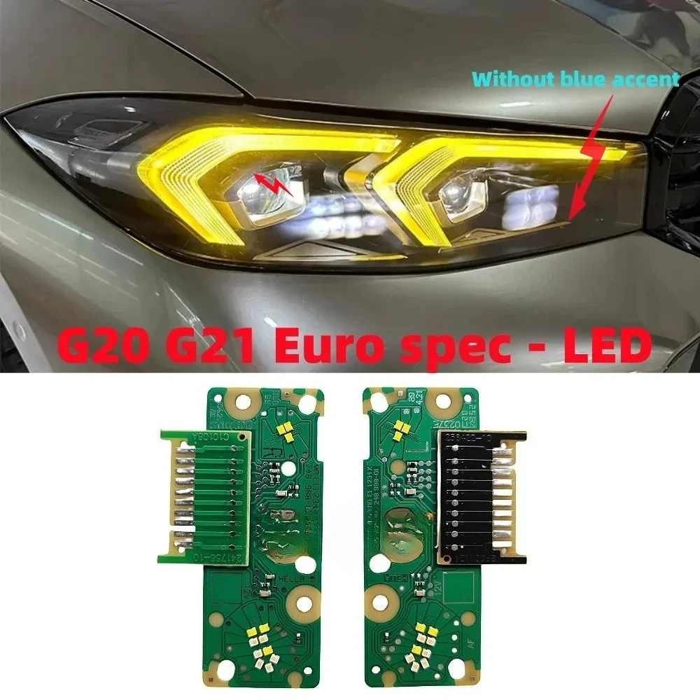 

CSL Yellow Angel Eye DRL LED Module Board For 2023 2024 BMW G20 Yellow DRL G21LCI 330i 330e iDrive xDrive US version Car