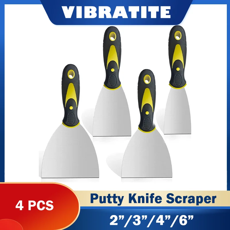4 Pack Putty Knife Scraper 2