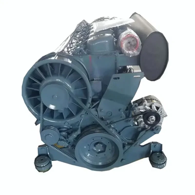 Water Pump Set Air Cooled 6 Cylinder 60kw 82hp Diesel Engine F6L913 With Clutch Smart Control Panel