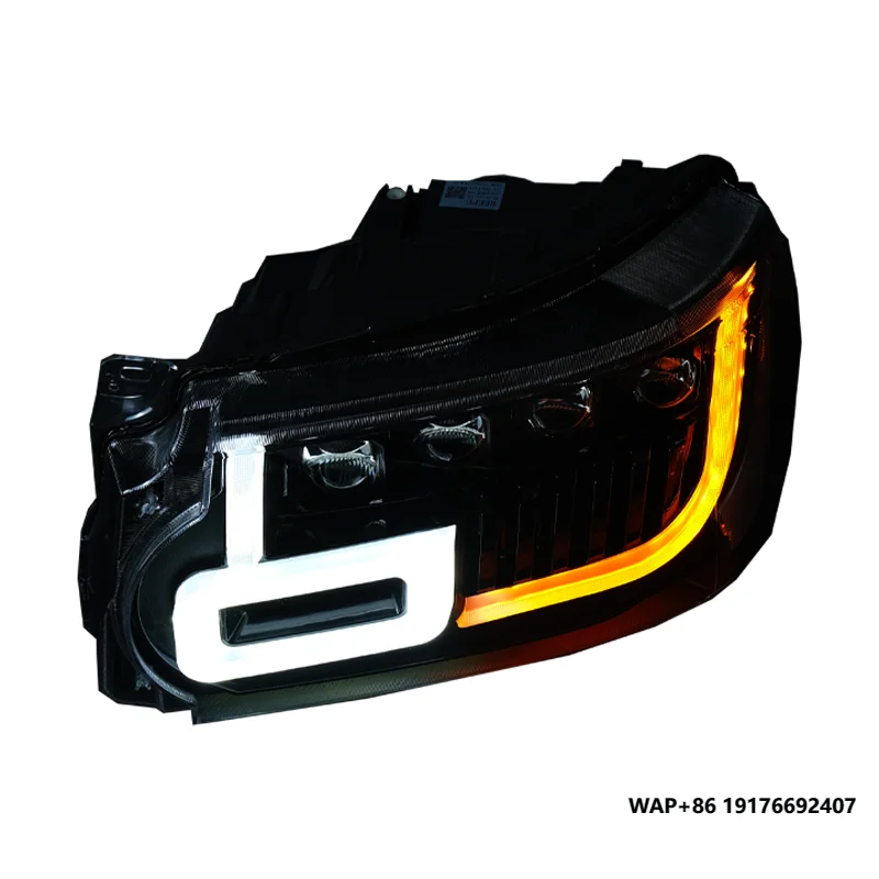 For Applicable to 2005-2012 'Land Rover Range Rover Upgrade the New LED Headlights Four-lens LED Headlights