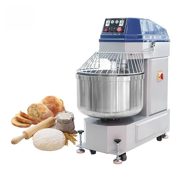 

Double Motions And Double Speeds 12KG 25kg 30kg 50kg 100kg Flour Commercial Dough Mixer Machine Spiral Mixer For Good Price