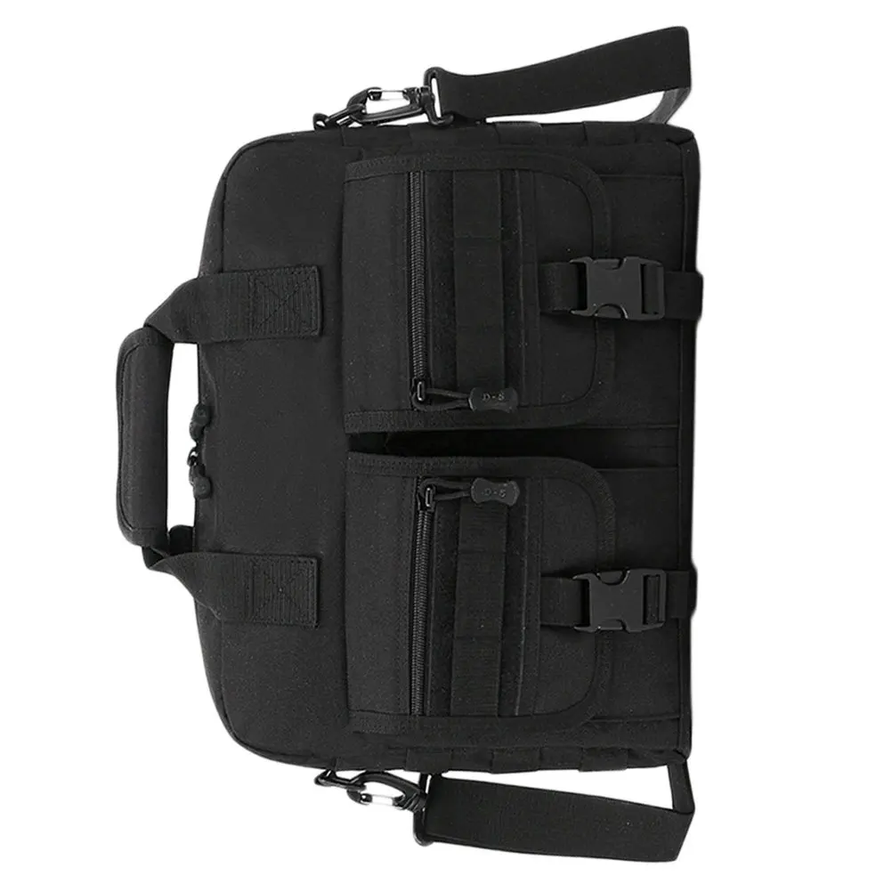 

Computer Briefcase Black Nylon Lightweight Portable Crossbody Multi Function Shoulder Bag Man Shoulder Bag Man