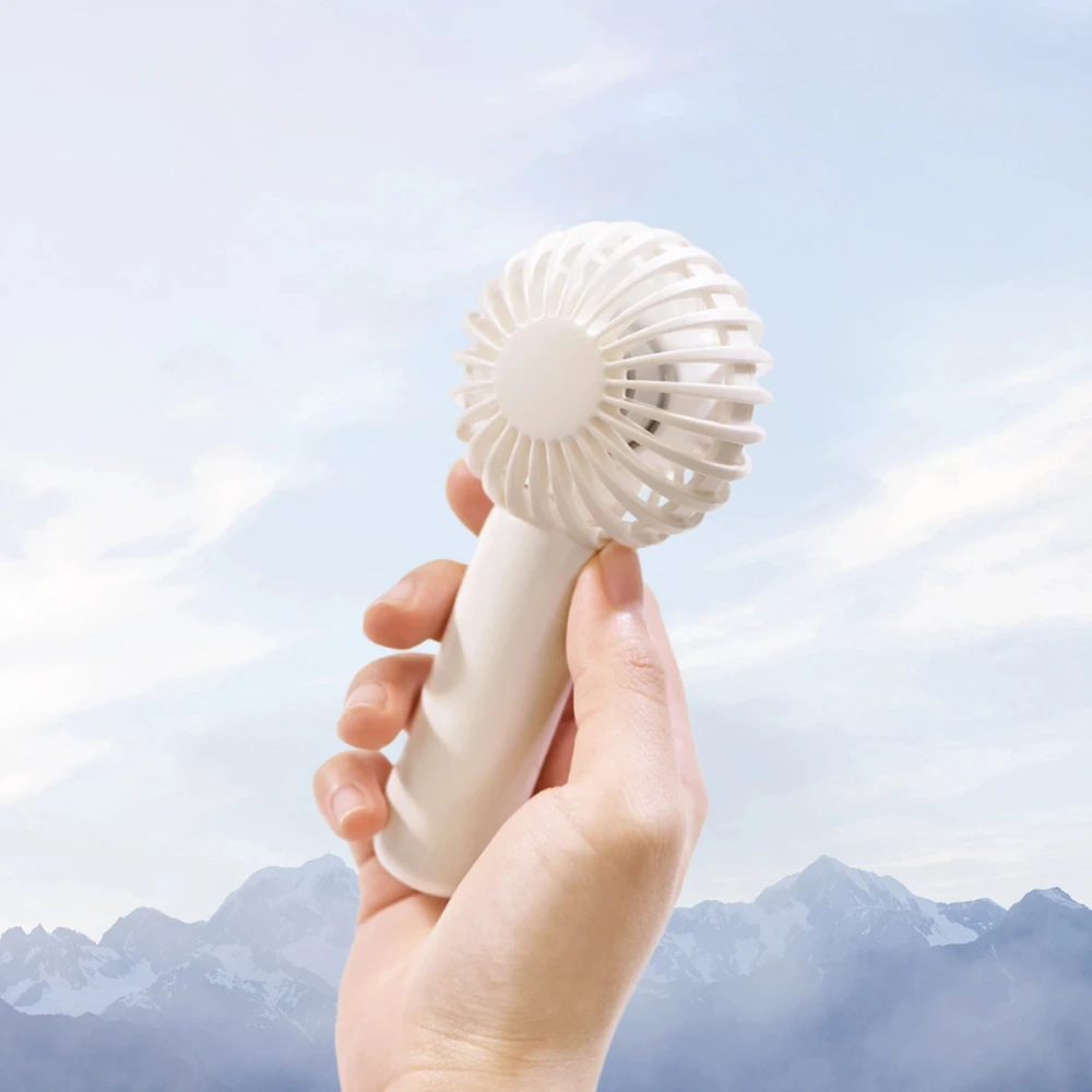 2026 Fans Electric Wholesale Handy Rechargeable Personal Small Cooling LED Light USB Mini Portable Handheld Fan Household Low view 4