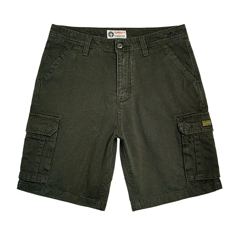 

JXN2030 Summer new American work shorts men tide cotton loose casual five-minute trousers thin section of breathable straight