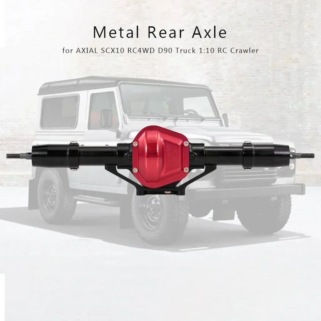 

CNC Metal RC Car Front / Rear Axle for Axial SCX10 1:10 RC Crawler Car Upgrade Parts