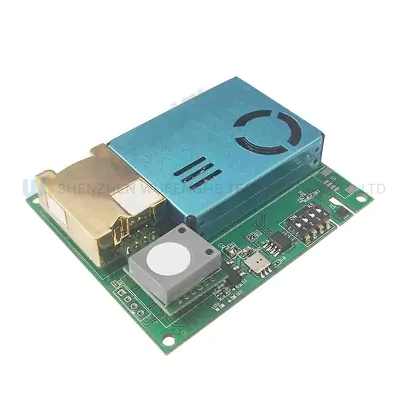 

Air quality sensor High precision detection of formaldehyde carbon dioxide temperature and humidity PM2.5TOVC acquisition module